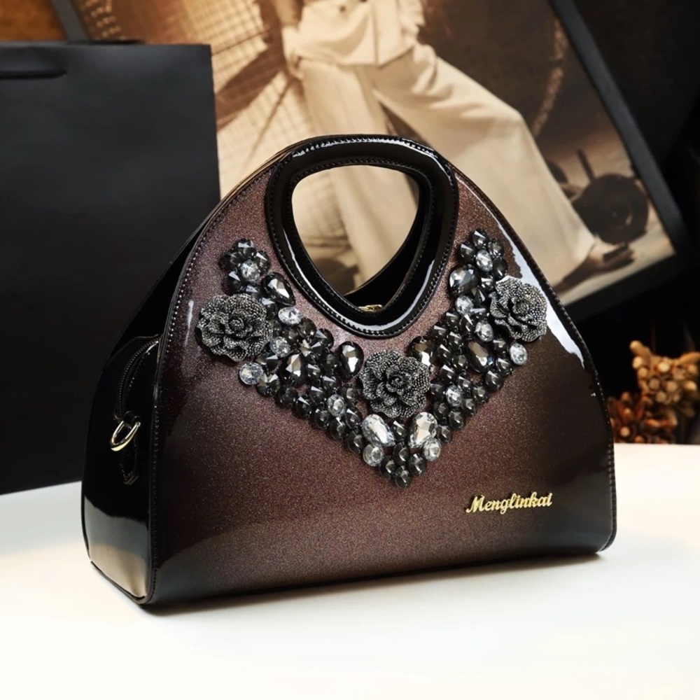 New European and American Fashion Dumpling Bag Leather Shoulder Messenger